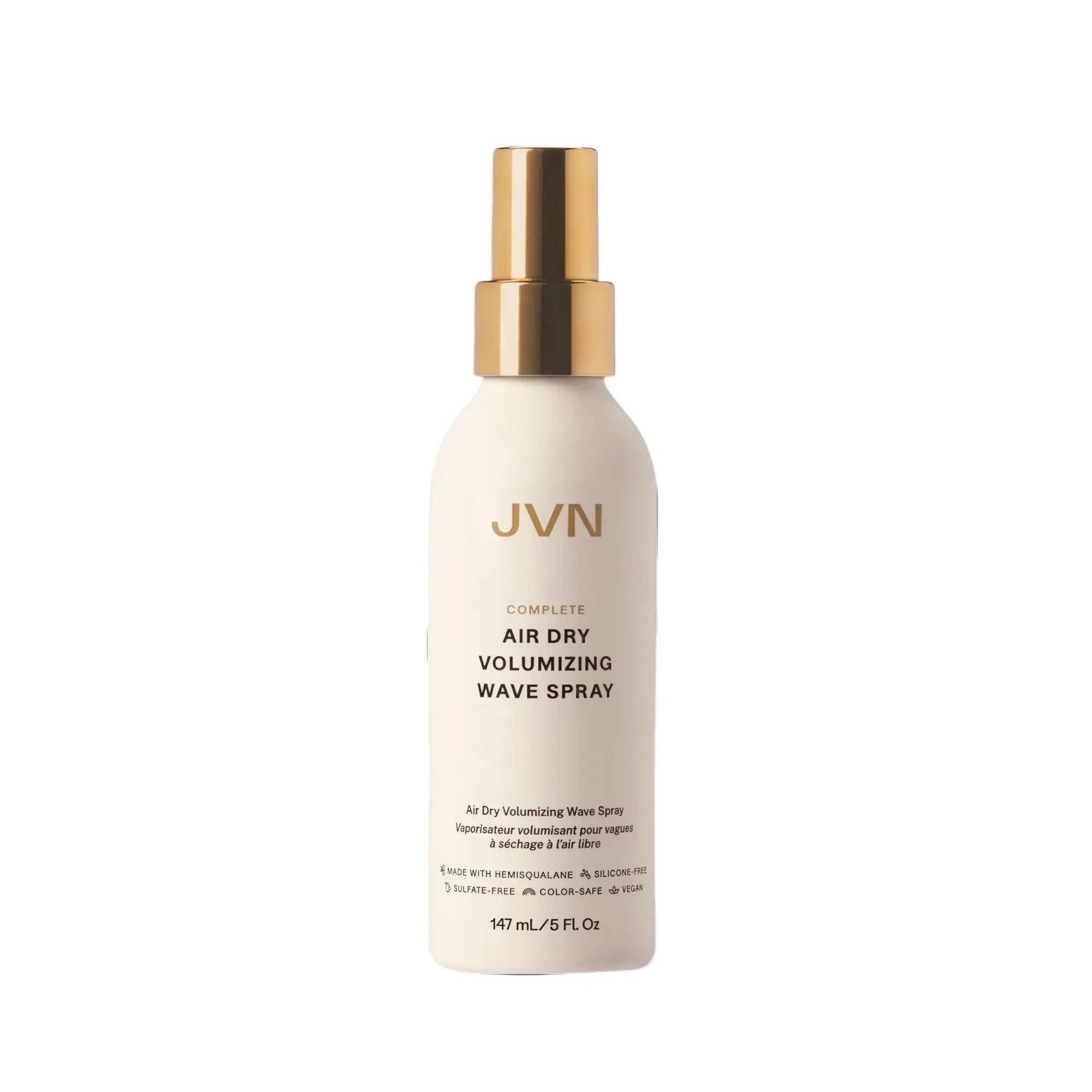 JVN Air Dry Volumizing Wave Spray, Heatless Waves & Texturizing Spray, Day 2 Refresh Hair Styling Product, 5.5Oz